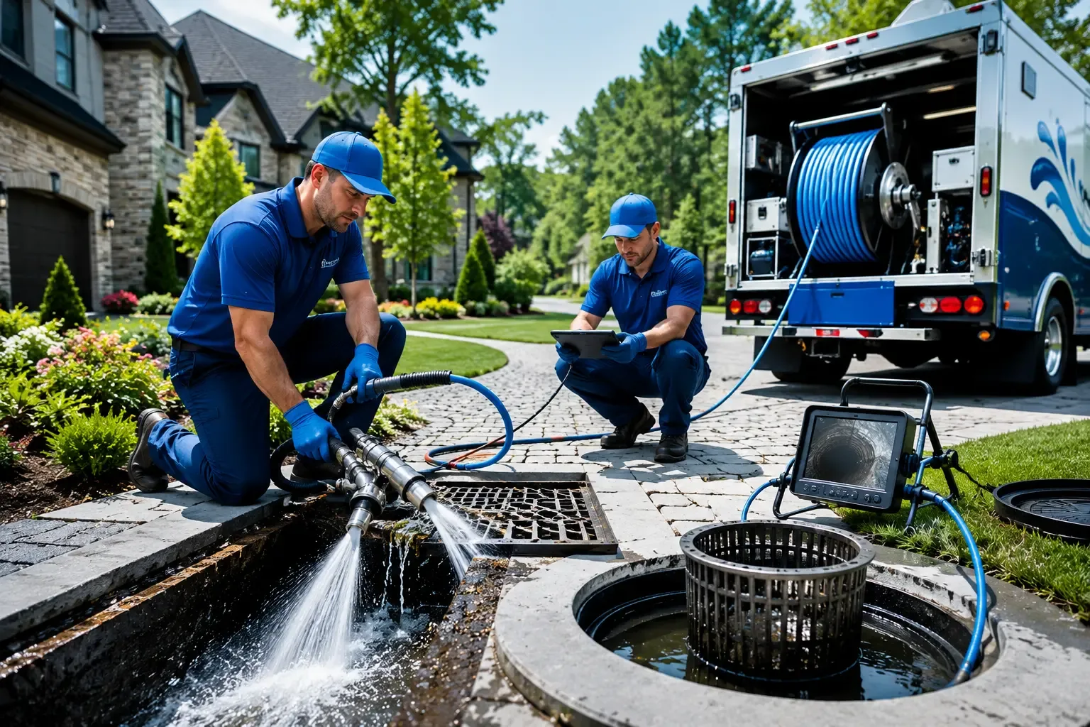 Local outdoor drain cleaning professionals in Strang, OK